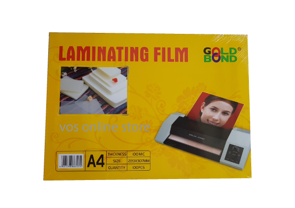 A4 Size Laminating Film (220x307mm) - GOLDBOND