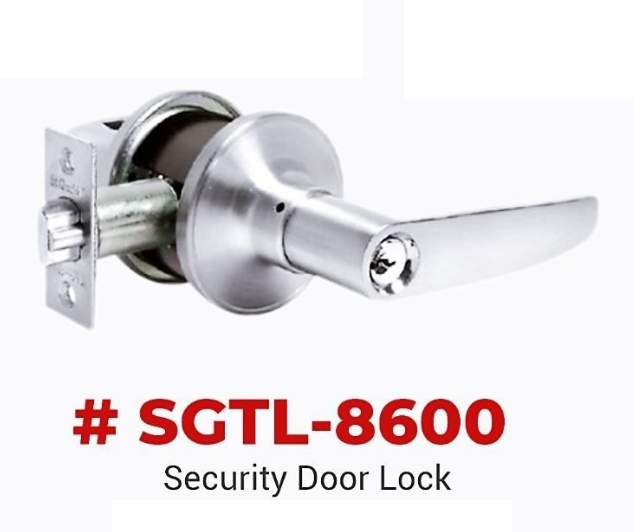 STGUCHI SGTL-8600 / TUBULAR LEVER DOOR LOCK 60-70 MM / TOMBOL PINTU RUMAH