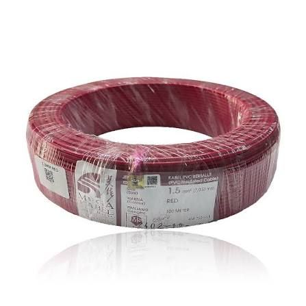 MEGA PVC SINGLE CORE CABLE 450/750V 1.5MM², 100M
