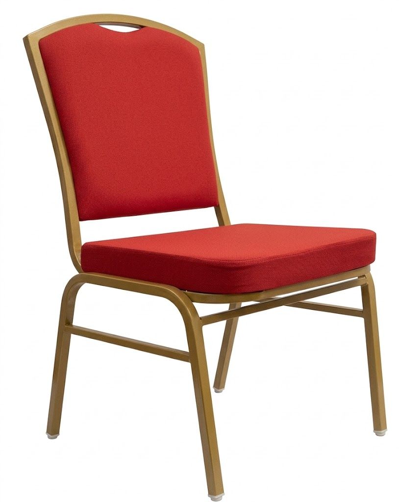 YORBAX BANQUET CHAIR (EPOXY SILVER FRAME)