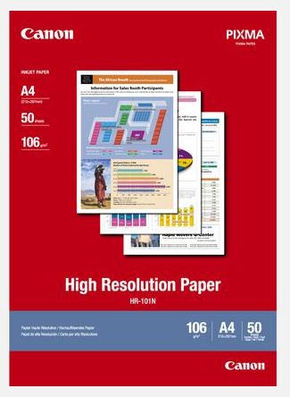 CANON High Resolution Paper (106g/m2) HR-101N A4 (50 sheets)