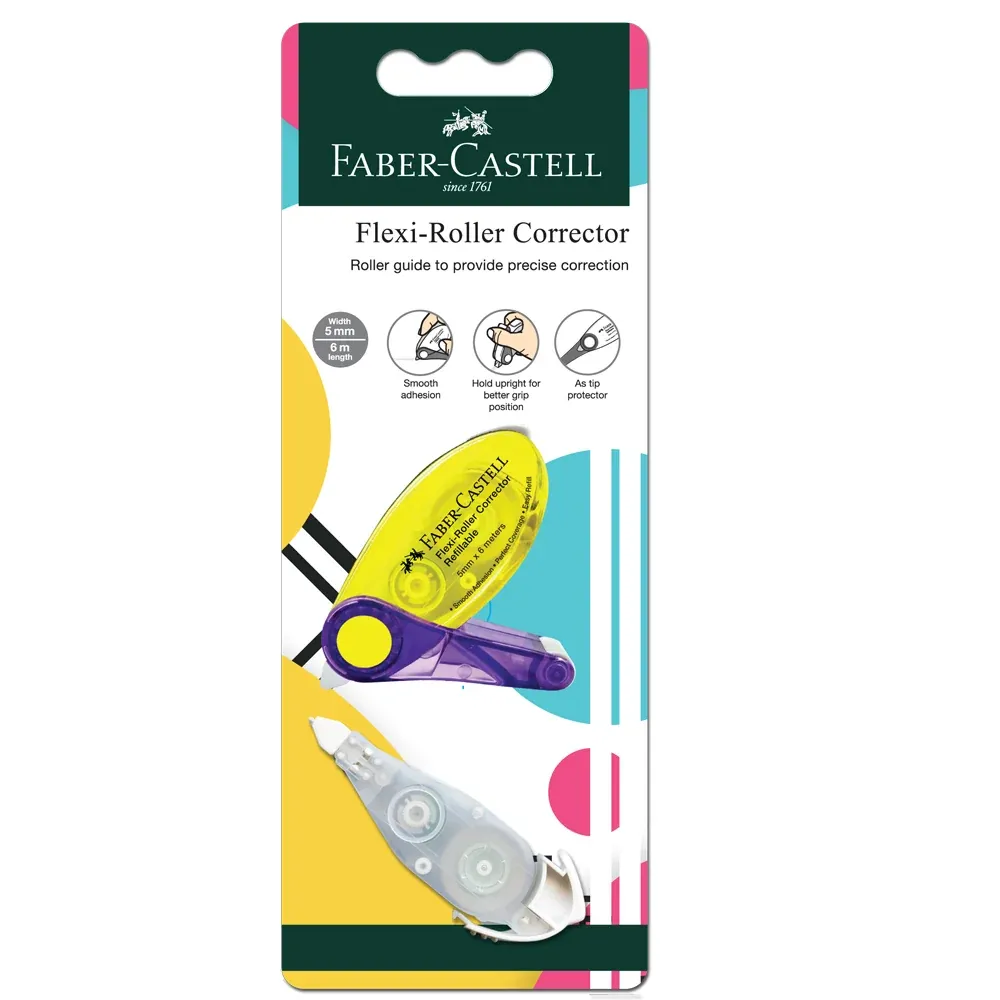Faber-Castell Flexi-Roller Corrector with Refill
