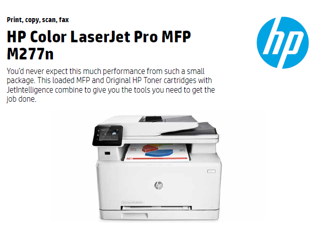 HP Color LaserJet Pro MFP M277n