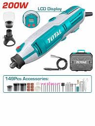 Total Mini Drill / Mini Grinder / Die Grinder (200W) TG2006