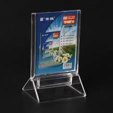 A5 Acrylic Card Stand Y-shape ( 148mm x 210mm )