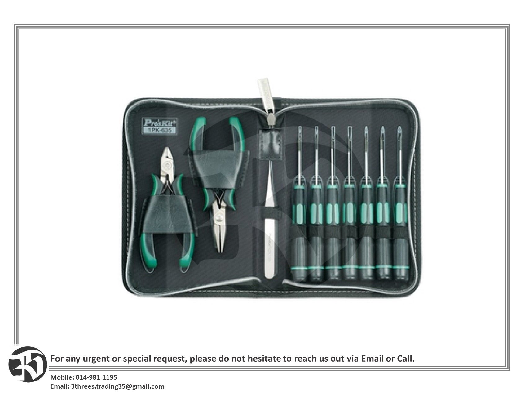 Pro'skit Precision Electronic Tool Kit - 1PK-635