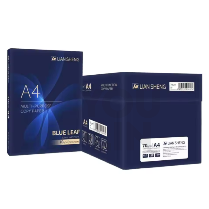 A4 70G BLUE LEAF COPY PPR 500'S