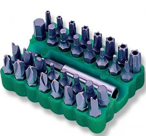 JONNESWAY 33PCS 1/4" DR. SECURITY BIT SET