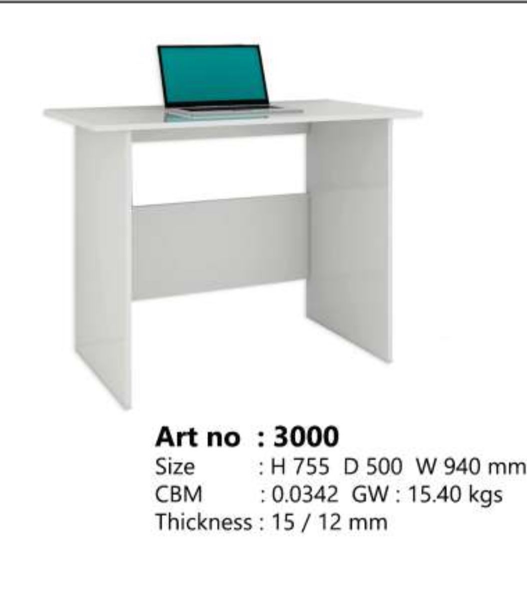 OFFICE TABLE / SIZE 940MM X 500MM / STUDY TABLE