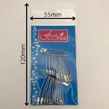 FRESH DEW SAFETY PIN