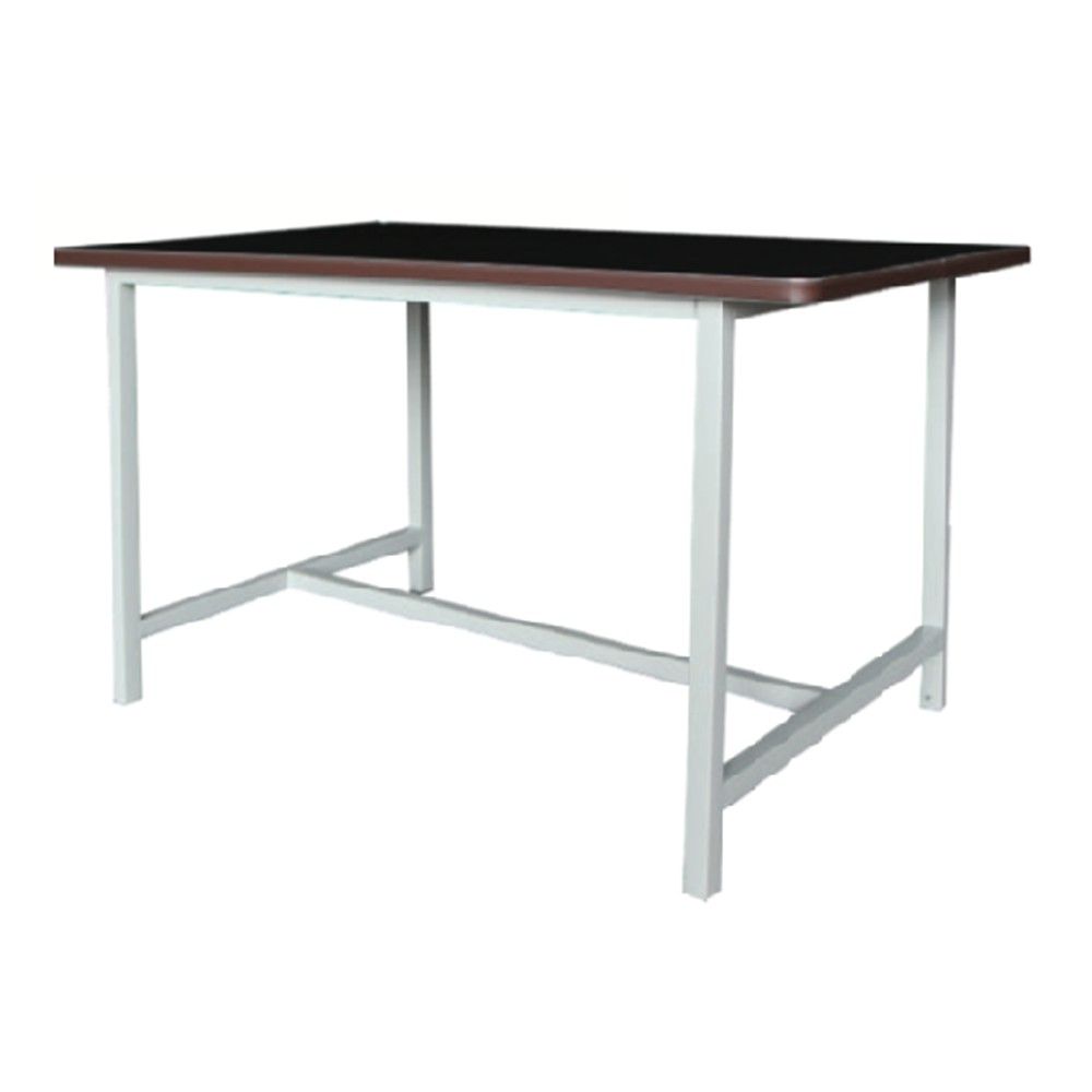 STERLING 4 FEET (S104/A) / 5 FEET (S104/B) UTILITY TABLE (BLACK LINOLEUM TOP)
