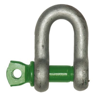 D Shackle Galvanised 1/2" x 2 ton