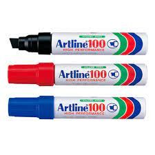 ARTLINE 100 PERMANENT MARKER BLACK EK-100 (6PCS)