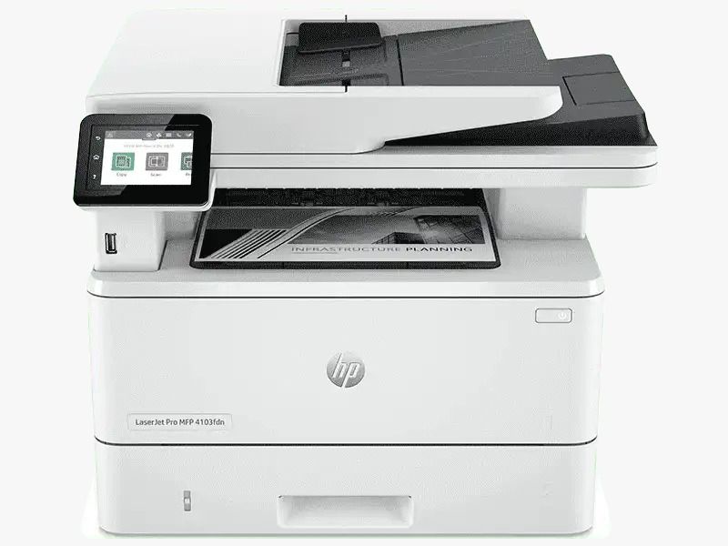 Genuine Malaysia HP Warranty - HP LaserJet Pro MFP 4103fdn Printer