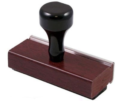 Rubber Stamp C20 13 X 37 mm