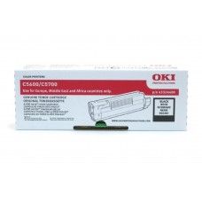 OKI C5650 C5750 Black Toner Cartridge (43865712)