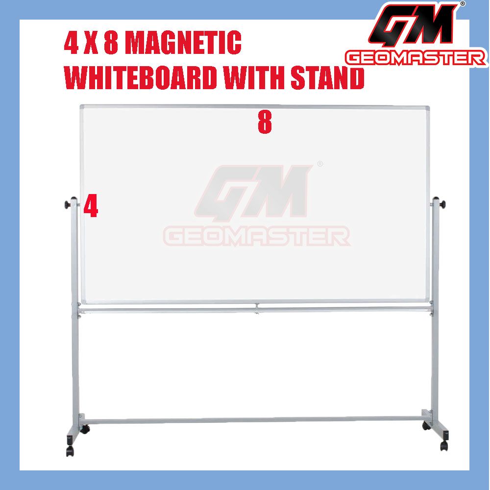 4 X 8 MAGNECTIC WHITEBOARD WITH STAND