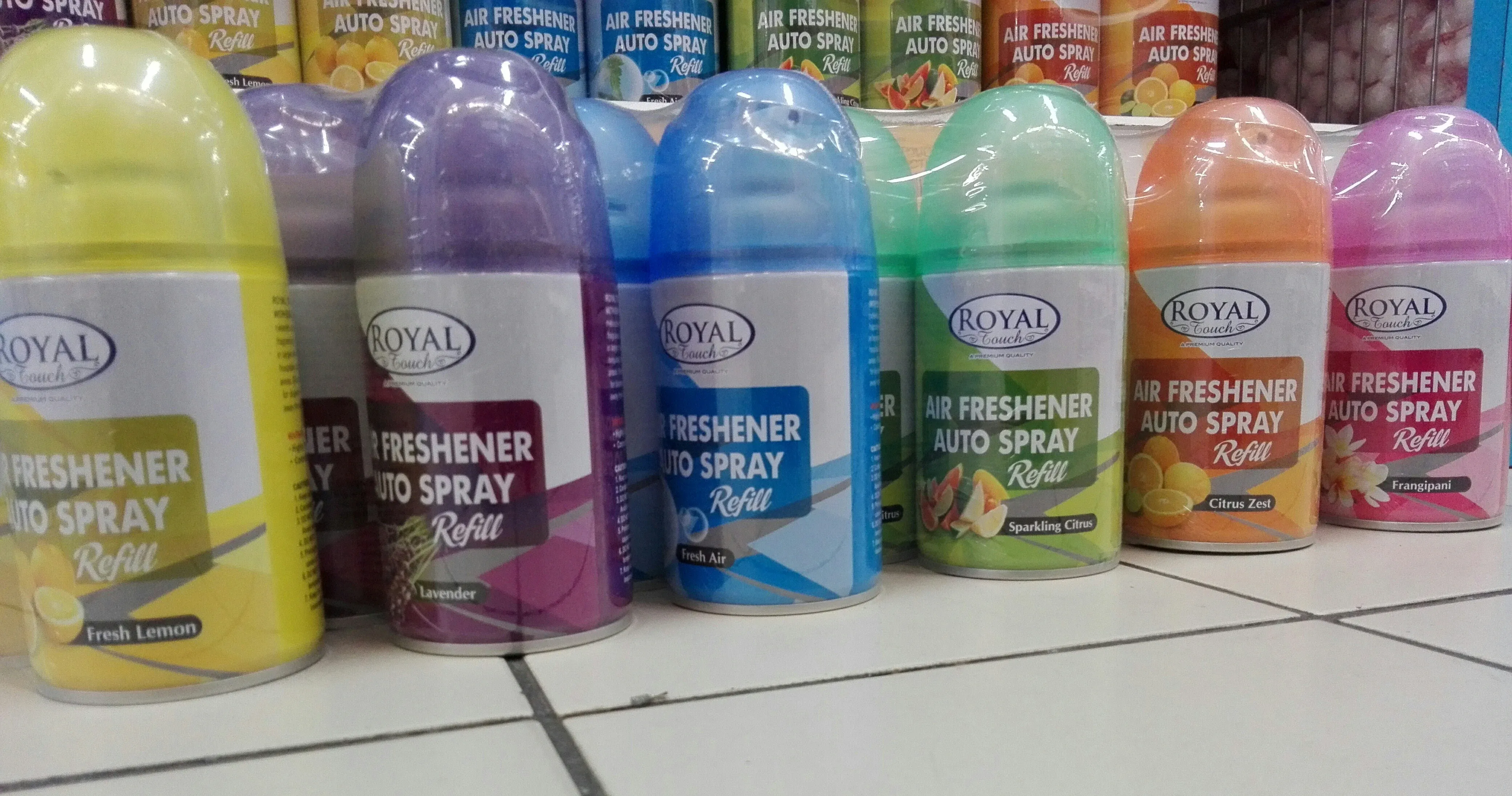 Royal Touch Air Freshener autospray refill ( twin pack )