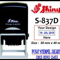Shiny Self-Inking Date Stamp S837D 50 x 40mm