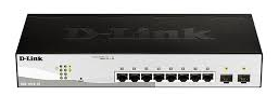 D-LINK GIGABIT 8-PORTS + 2SFP (DGS 1210-10)