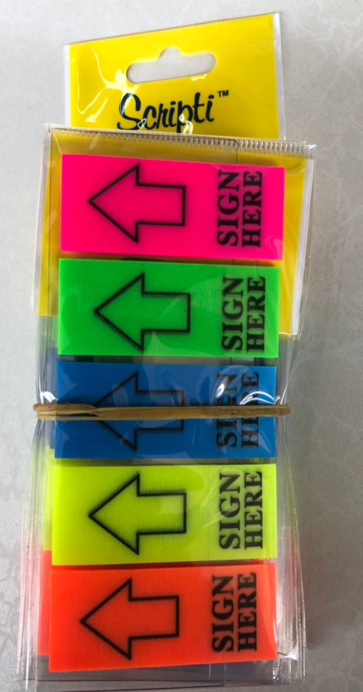 Scripti Sign Here Quality Product
