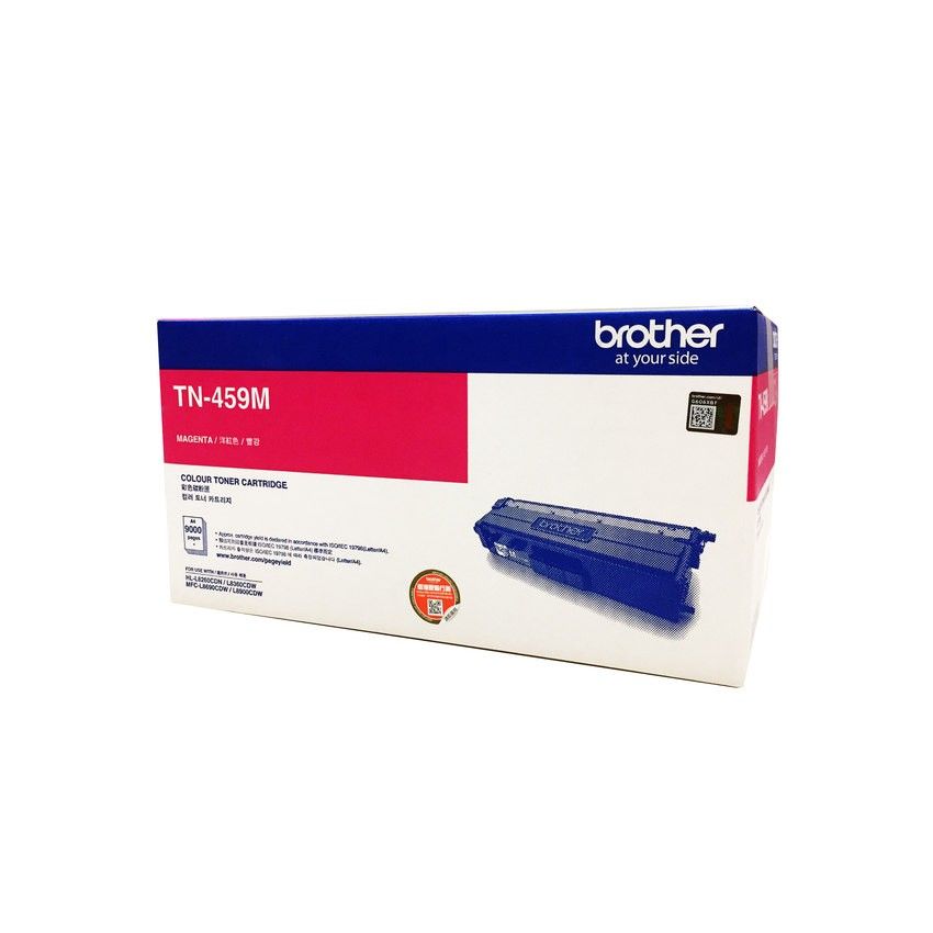 Brother TN-459 Magenta Genuine Colour Toner Cartridge, Page Yield up to 9,000 pages