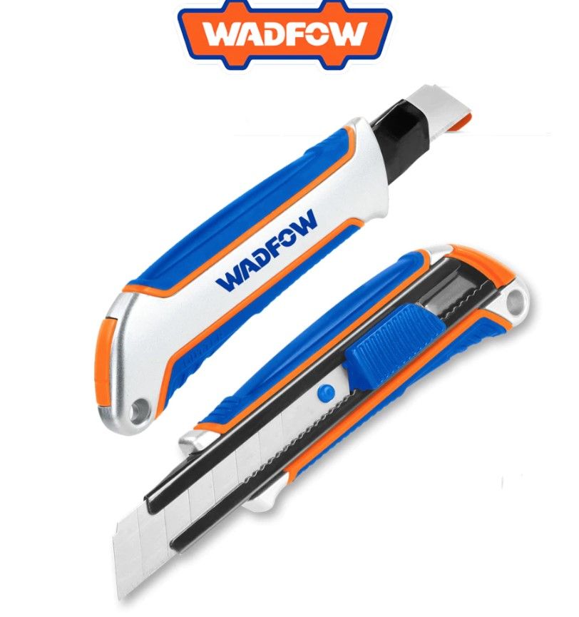 WADFOW SNAP-OFF BLADE KNIFE WITH ALUMINIUM ALLOY BODY (18MM X 100MM/ 160MM) WSK4918