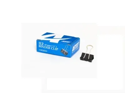 112 ASTAR 19MM BINDER CLIP (12PCS)