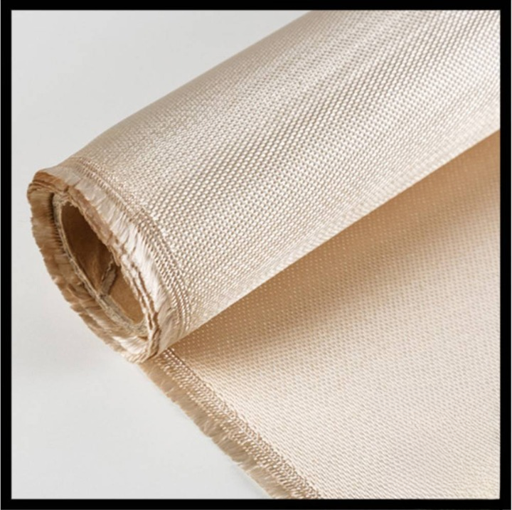 SILICA CLOTH LIGHT BROWN 0.7MM THICK HIGH TEMPERATURE SILICA FABRIC WELDING BLANKET
