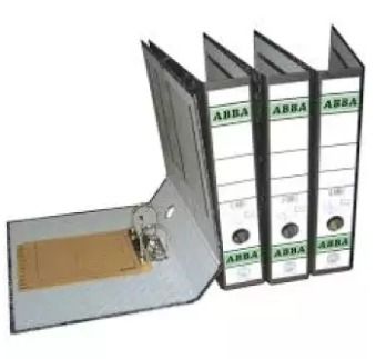ABBA SILVER AB10006 FC PAPERBOARD LEVER ARCH FILE 3