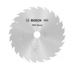 BOSCH PRO WOOD CORDLESS CIRCULAR SAW BLADE, 165 X 1.5 X 20 MM, T24 (2608837685)