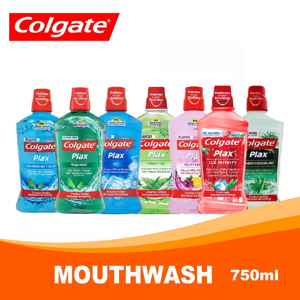 Colgate Plax Peppermint Mouthwash 750ML