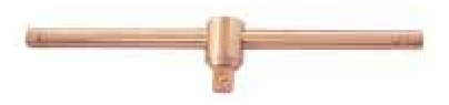 Temo 1" Sq. Dr.*400mm Safety Sliding T-Handle - Al-Br