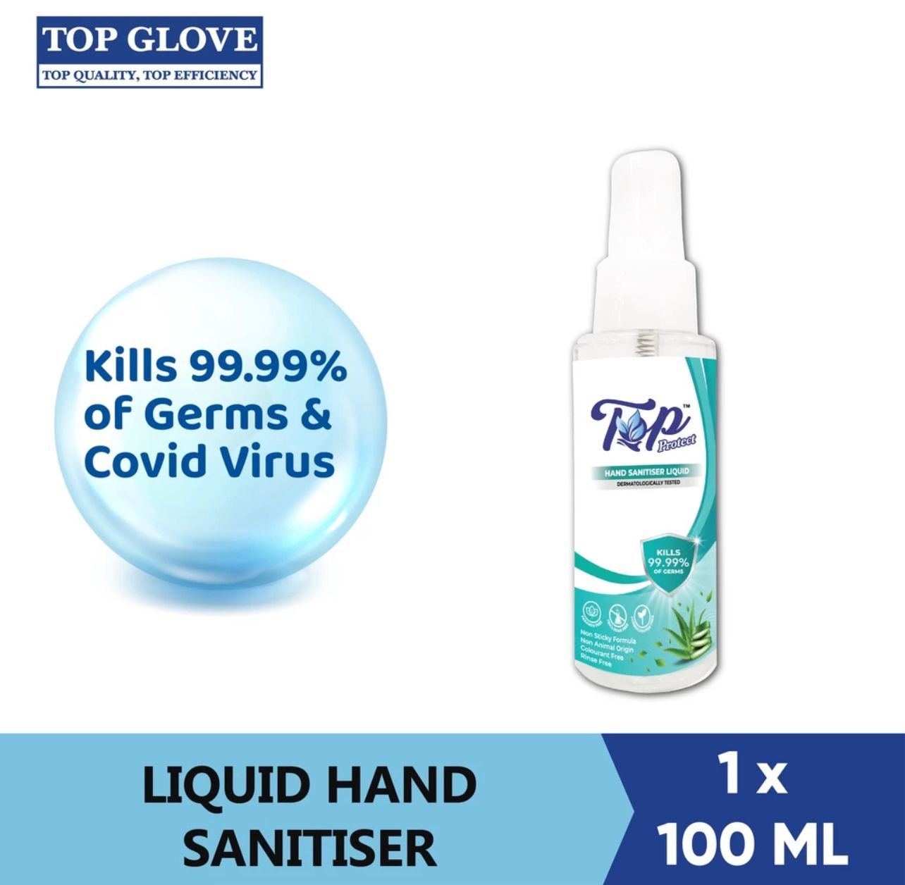 Top Proctect Hand Sanitiser, 100ml