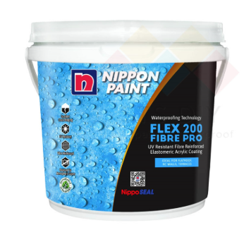 NIPPON PAINT FLEX200 NIPPOSAL FIBRE PRO WATERPROOFING 5KG