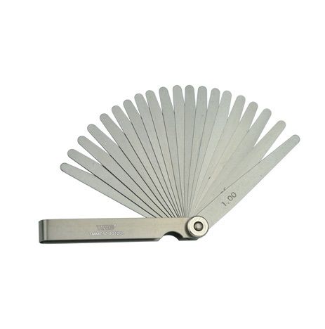 Temo 20Pc Metric Feeler Gauge - 0.05 - 1.00mm
