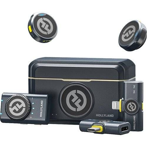 Hollyland LARK M2 Combo 2-Person Wireless Microphone System