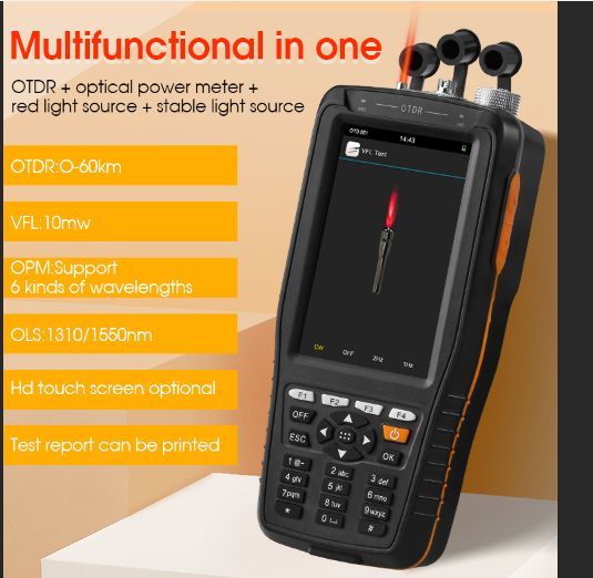 QS AUA-28U simple OTDR optical time domain reflectometer fiber optic cable obstacle finder breakpoint test UPC