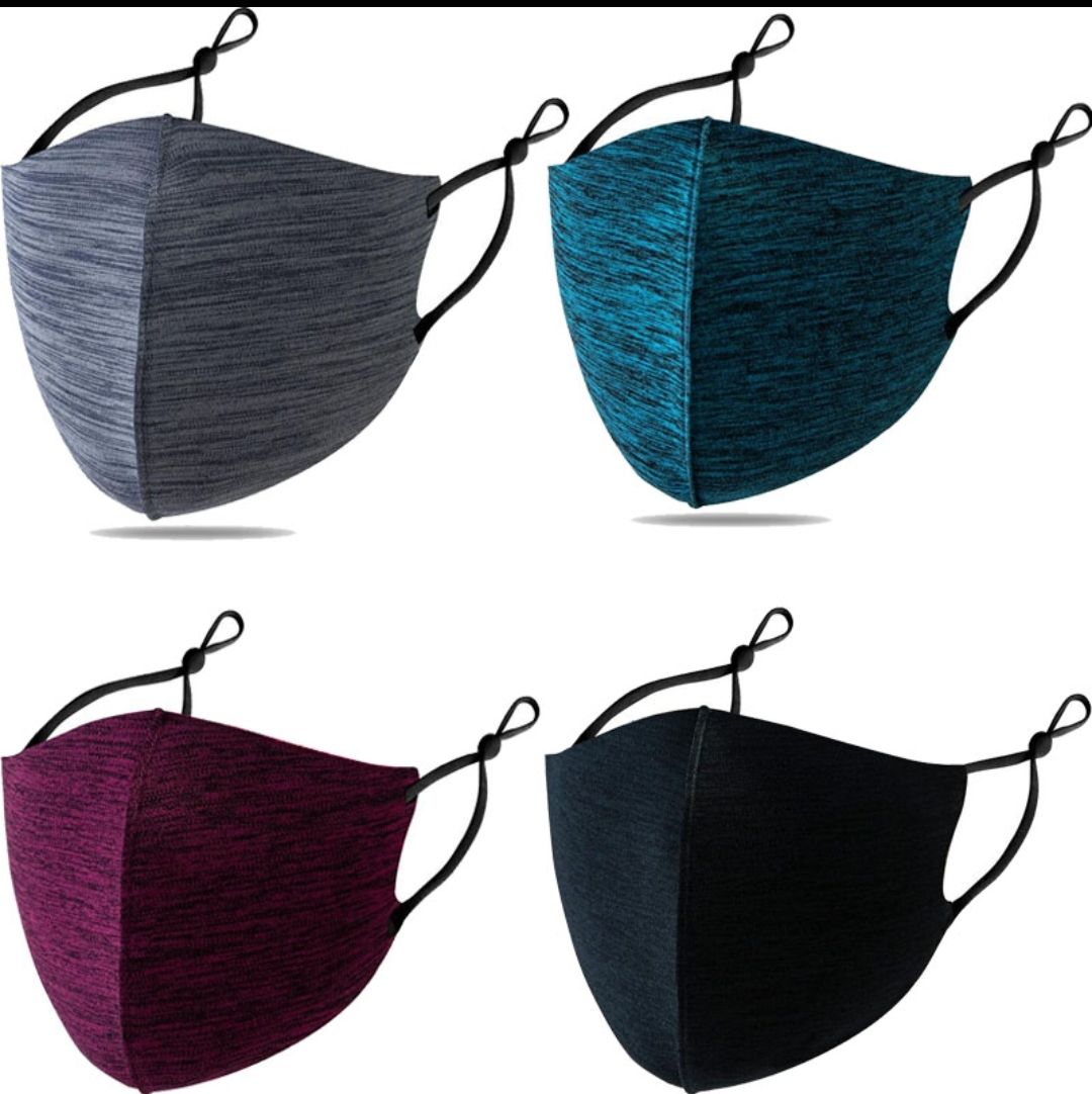 NA Washable Face Masks For Adults/Pelitup Muka Kain (tali boleh adjust)
