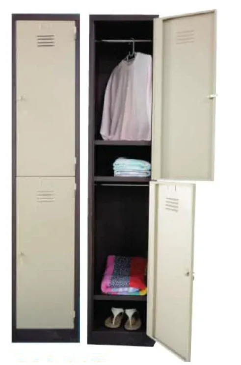 APEX Steel Locker 2 Compartments LS02 381 x 457 x 1828mm
