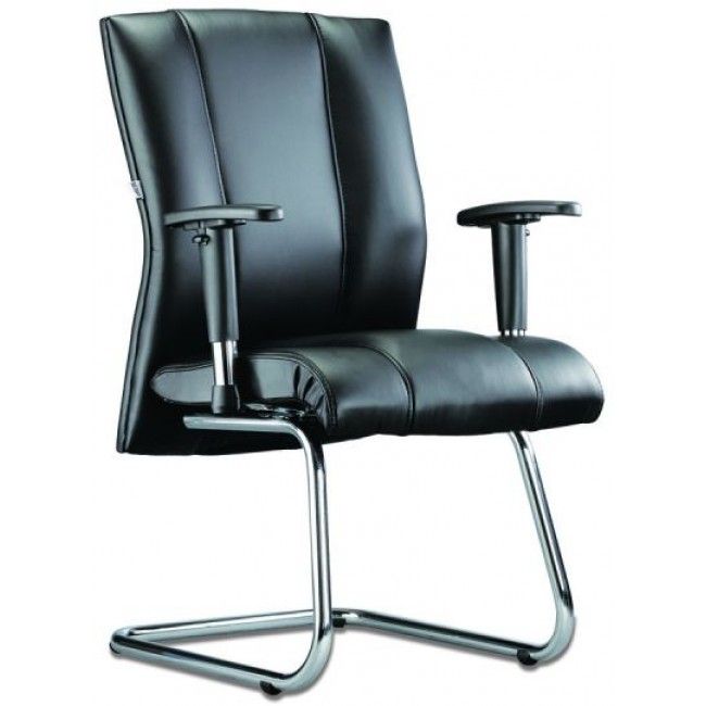 Capricorn LT-193 ORGONOMIC OFFICE VISITOR CHAIR - PU LEATHER / Capricorn / OFFICE CHAIR / VISITOR CHAIR / ERGONOMIC OFFICE CHAIR / PU LEATHER CHAIR / ERGONOMIC CHAIR / LT-193 / CHAIR
