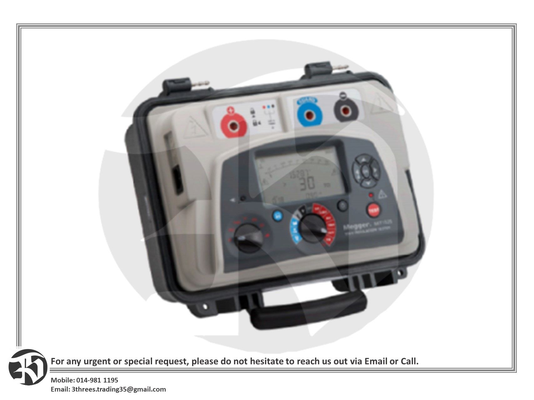 Megger Insulation Resistance Test Set-MIT515 / MIT1025