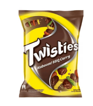 60g Twisties BBQ Curry