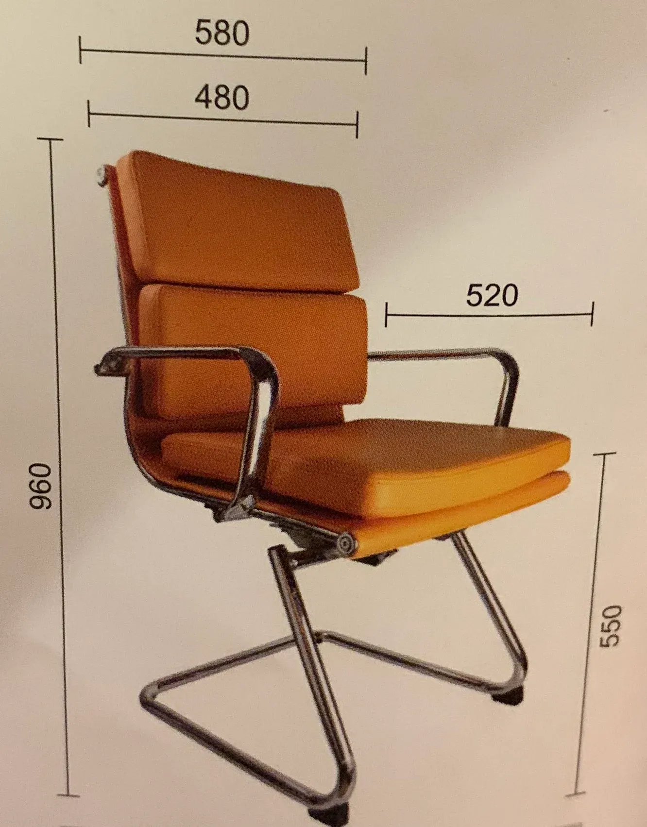 ALESSIO VISITOR CHAIR