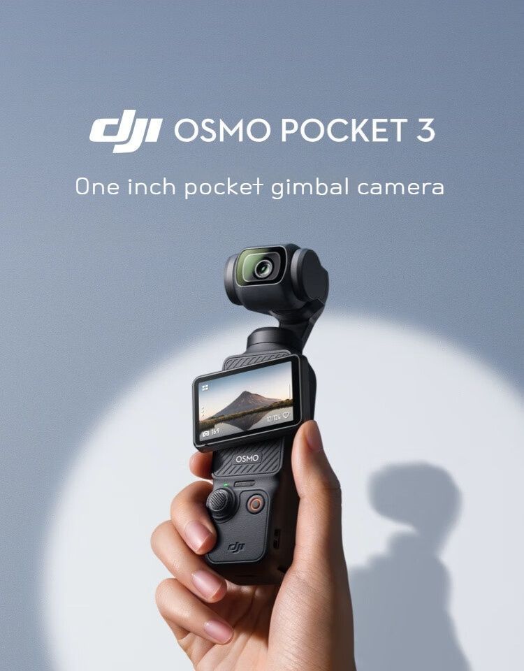 DJI Osmo Pocket 3 Creator Combo / DJI Camera / DJI Pocket 3 / with stick or not with stick
