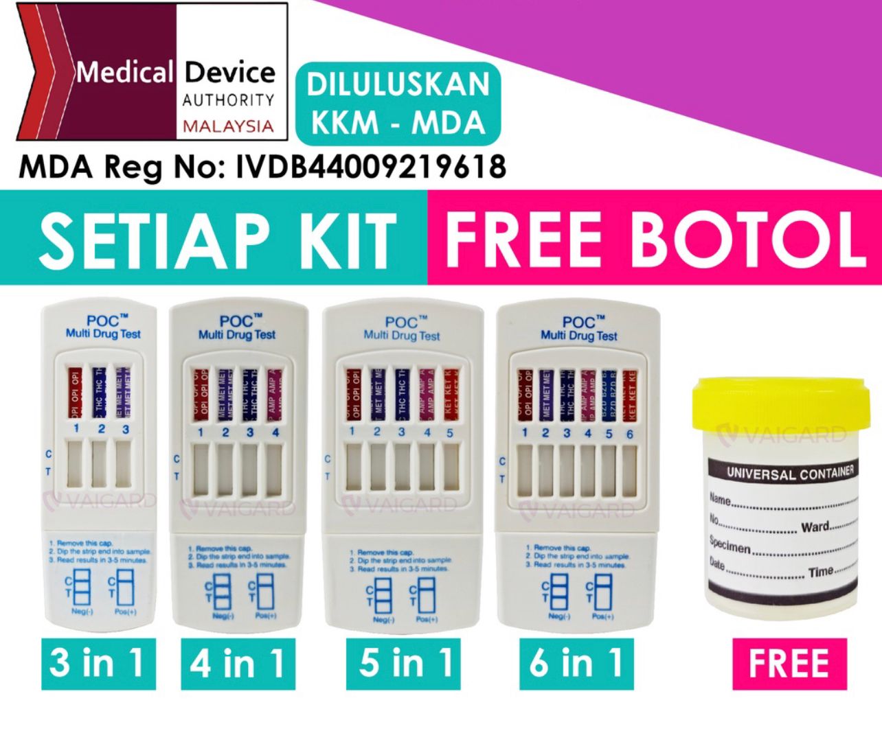 AHP Urine Test