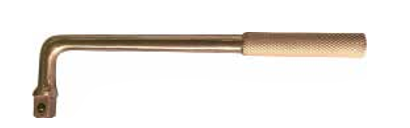 Temo 3/4" Sq. Dr.*280mm Safety Offset Handle - Al-Br