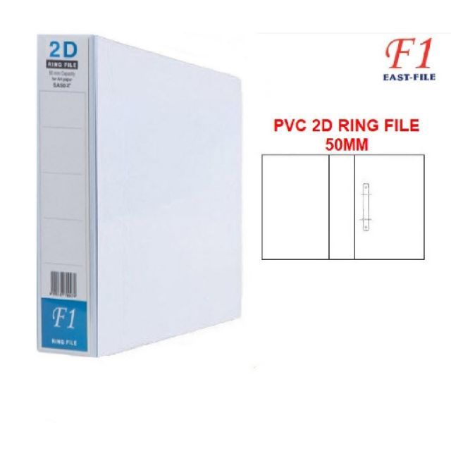 QS FILE 2D PVC Ring File A3 (25mm)