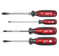 MILWAUKEE Cushion Grip Screwdriver Set (4pcs)