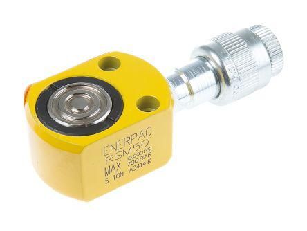 Enerpac Single, Portable Low Height Hydraulic Cylinder, RSM50, 5t, 6mm stroke